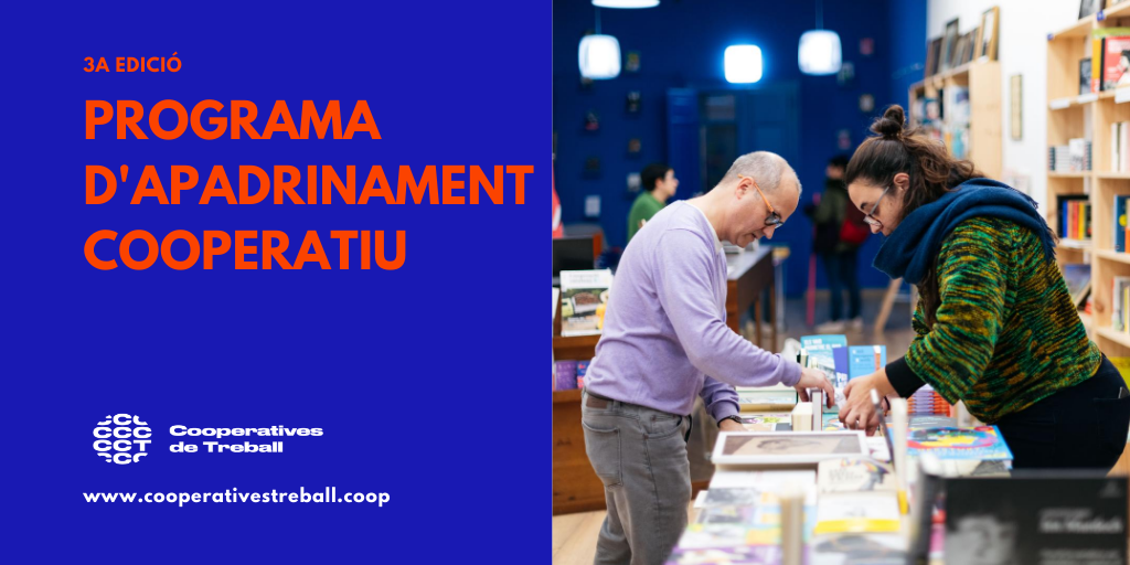 🏆Sou una cooperativa amb experiència?
🛠️Us heu enfrontat a reptes diversos...
💡Voleu compartir aprenentatges!
🤓La vostra experiència ajudaria les noves cooperatives...

Feu-vos #cooperativa mentora al programa Apadrinament Cooperatiu!

Fins el 30/9: bit.ly/31k06br