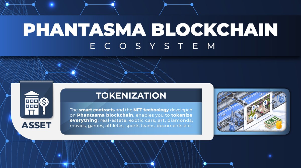 PhantasmaChain's tweet photo. Phantasma - Tokenize Everything

The smart contracts &amp; the NFT technology developed on Phantasma blockchain, enables you to tokenize everything: real-estate, exotic cars, art, diamonds, movies, games, sports teams, documents etc.

Great article from @Deloitte about tokenization⬇️ https://t.co/elou79NtBl