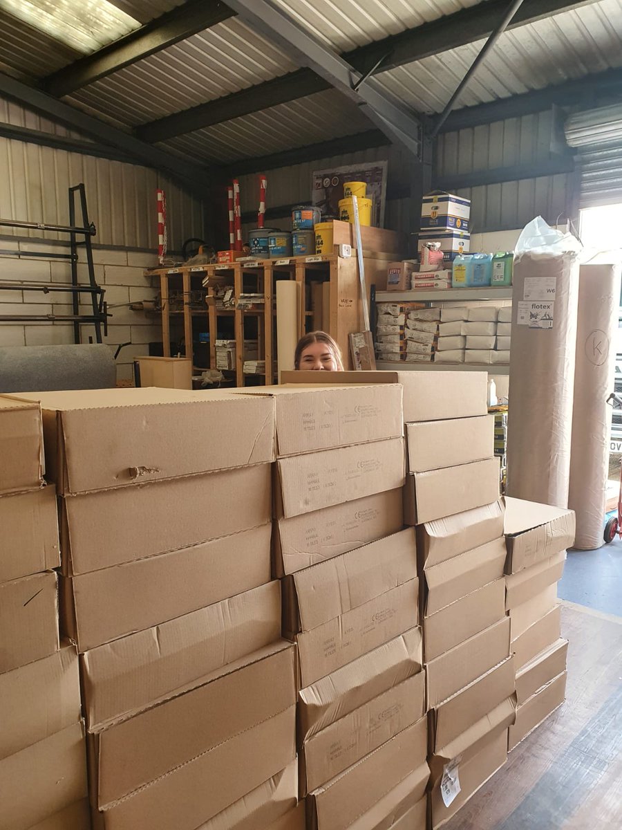 Thanks <a href="/jpalmercarpets/">John Palmer Carpets</a> for this delivery today 😅 

And as always, Shaun was an absolute star!