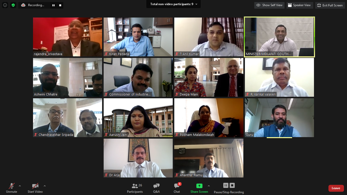 SRITNElive's tweet photo. @ISBedu partners with Govt. of Andhra Pradesh to help the state in post-Covid economic recovery and growth with a focus on reviving informal sector, e-Governance, attracting industrial investments, and food processing. Thanks to @MekapatiGoutham garu for his leadership. https://t.co/RpwF3Bmsd8