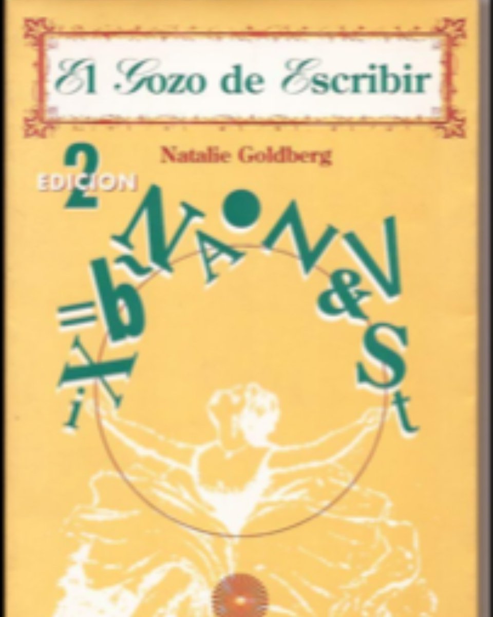 bibliocanbatllo's tweet photo. #parlemdellibres #lecturesdestiu El gozo de escribir, Natalie Goldberg
La autora nos anima a pasar del papel pasivo de lector al acto de escribir, para que descubramos el gozo de poner por escrito nuestras sensaciones y pensamientos. https://t.co/n9Bisy70gL