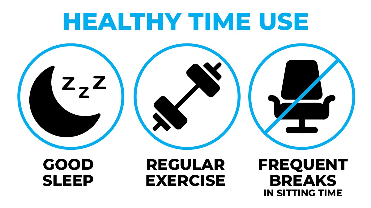 To my fellow researchers and students; NO deadline is more important than good sleep, regular exercise, and frequent breaks in sitting time. #beactive #stayfit #keephealthy