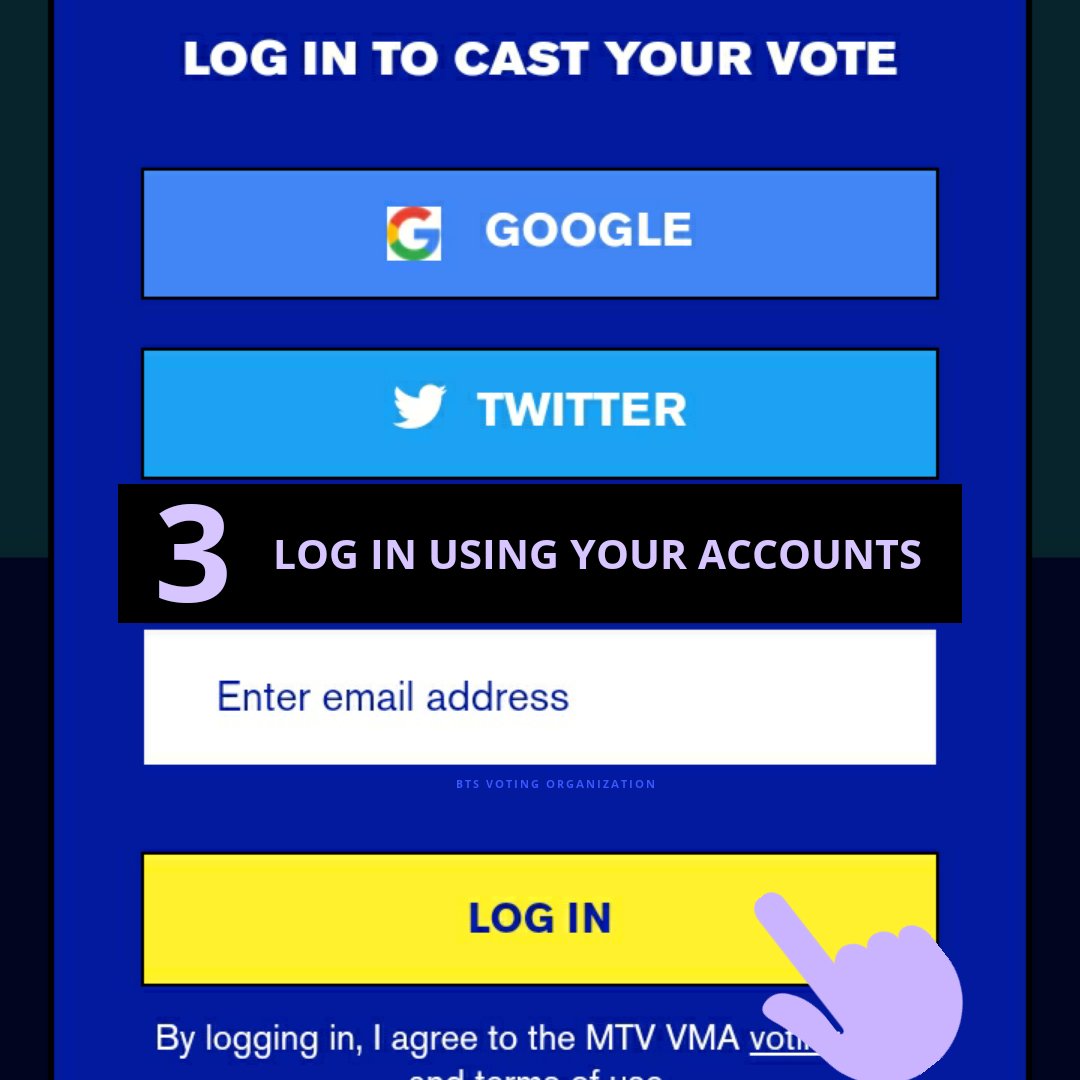  VMAs TUTORIAL 3. LOG IN using all your accounts.