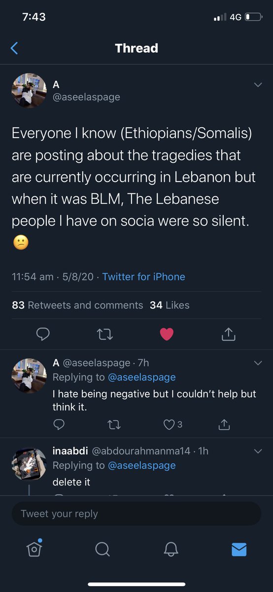 ts_bl22's tweet photo. @ademharakat @BackupMagician1 Are you illiterate or something? “The Lebanese people I have on social were so silent” ....... https://t.co/XNxA2kvYUT