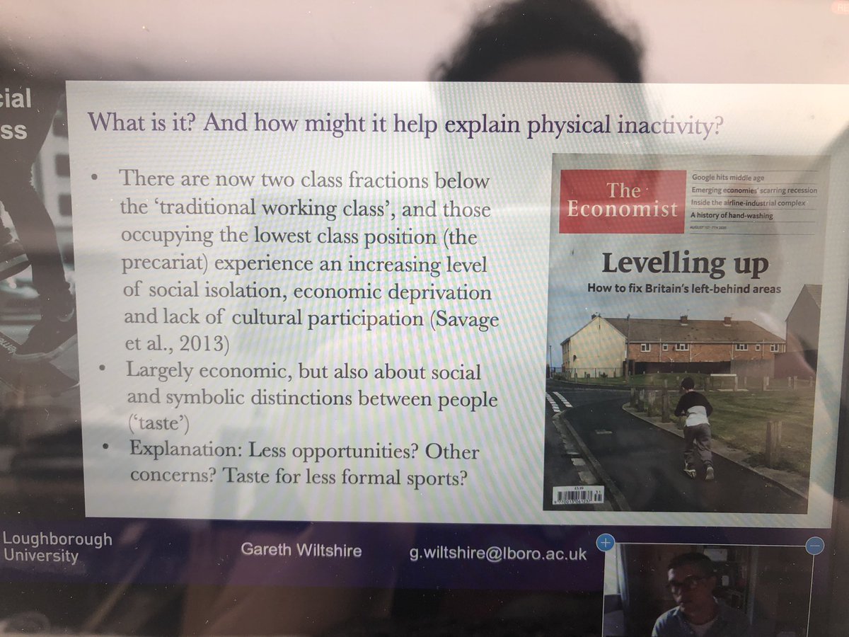 @JoinUsMovePlay @Gareth_Wilts @SoniaFayyaz Really interesting webinar on sociological explanations for physical inactivity #socialcapital #transformativechange #behaviourchange @Sport_England #localdeliverypilot