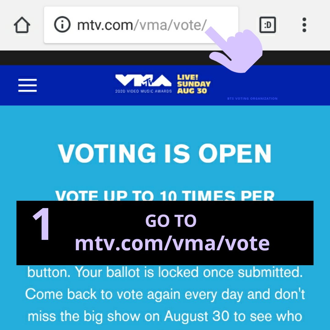  VMAs TUTORIAL 1. Go to  http://mtv.com/vma/vote 