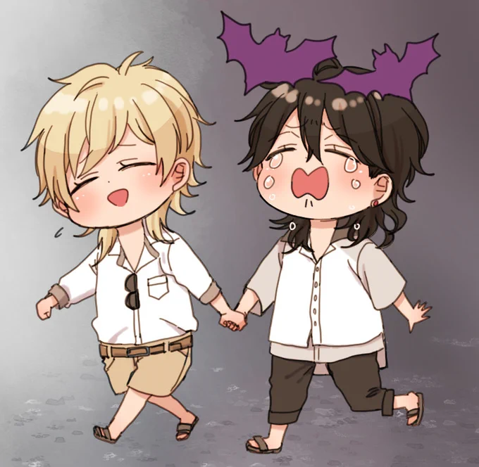 いち、に、いち、に…🦇 