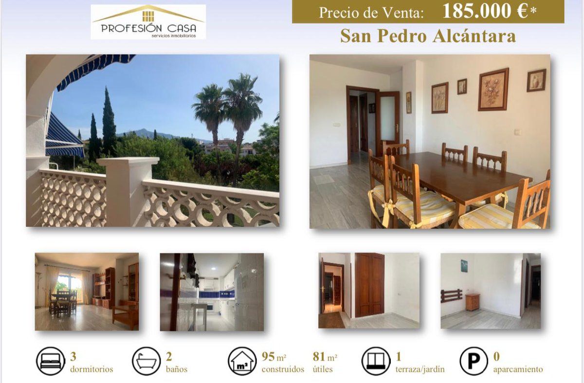 profesioncasa's tweet photo. ¡Magnífica oportunidad en pleno centro de San Pedro!

Link tour virtual: https://t.co/RJn2QB3ZTV

Para más información no dude en ponerse en contacto con nosotros en:

Teléfono: 675 981 606 / 952 853 222
Email: sanpedro@profesioncasa.com

#apartment #opportunity #citycenter #pool https://t.co/hG2YWqeSap