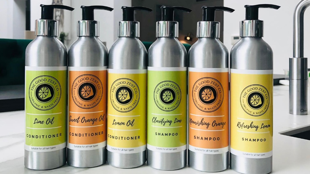 Love the smell of Citrus? Luxury Certified Organic shampoo &amp; conditioners that are Eco &amp; waste-free.  Pure Citrus oil infused. Offer:1/2 price conditioner with any shampoo purchased from our website #thegoodzestcompany #OrganicBEAUTY #Organicskincare #naturalhair #ecofriendly