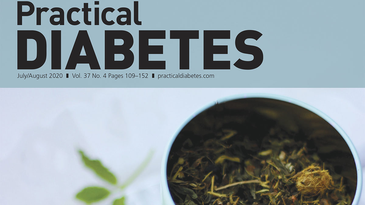 PracDiabetes's tweet photo. View the new July / August issue of Practical Diabetes.  Read  the articles on the latest hot topics in diabetes and diet, an analysis of the VERTIS-CV trial and essential articles on the diabetes and COVID-19 situation https://t.co/e6imhspdjd https://t.co/1mTRDaie6T