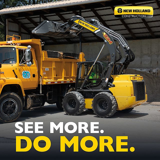 Maximum on-the-job productivity starts with a clear view. Experience the 360-degree visibility of NEW 300 Series skid steer and compact track loaders. Learn more: bit.ly/31eTBql