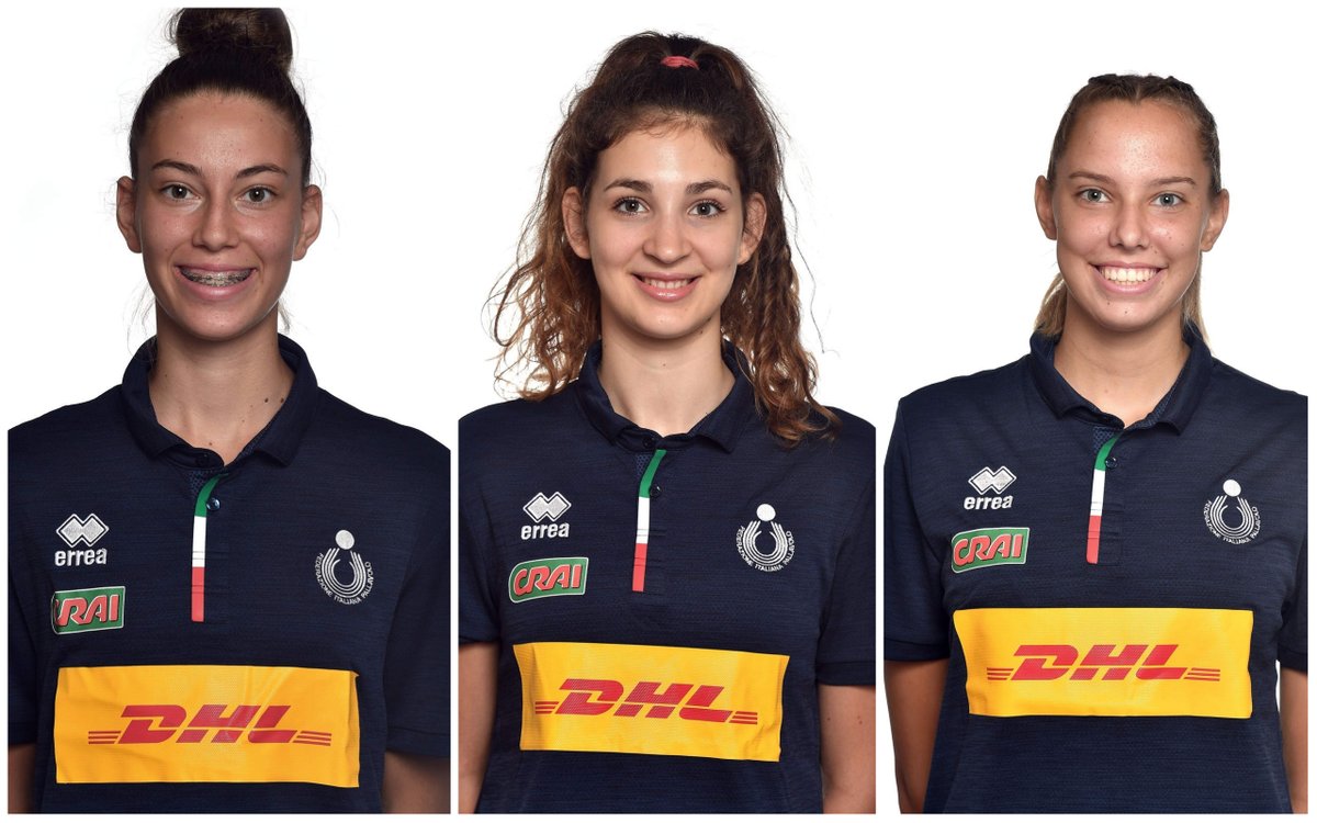 Federvolley's tweet photo. #ATuXTu con Dominika, Matilde e Alice
Concludiamo il viaggio alla scoperta delle azzurrine #Under17 🇮🇹 che si stanno preparando per gli Europei di categoria. Protagoniste di oggi sono #Giuliani, #Munarini e #Trampus
Intervista➡️ https://t.co/oMS1GmcGAs
#EuroVolleyU17W https://t.co/5hQWgWF82q