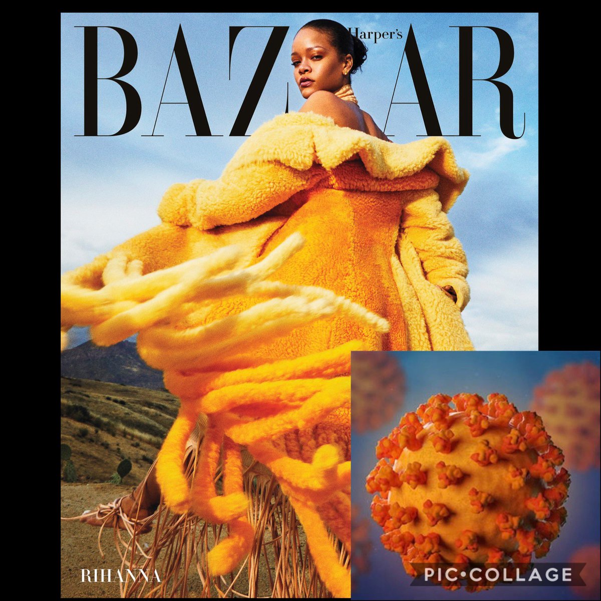 Always beautiful but does anyone else see it too?! <a href="/rihanna/">Rihanna</a>