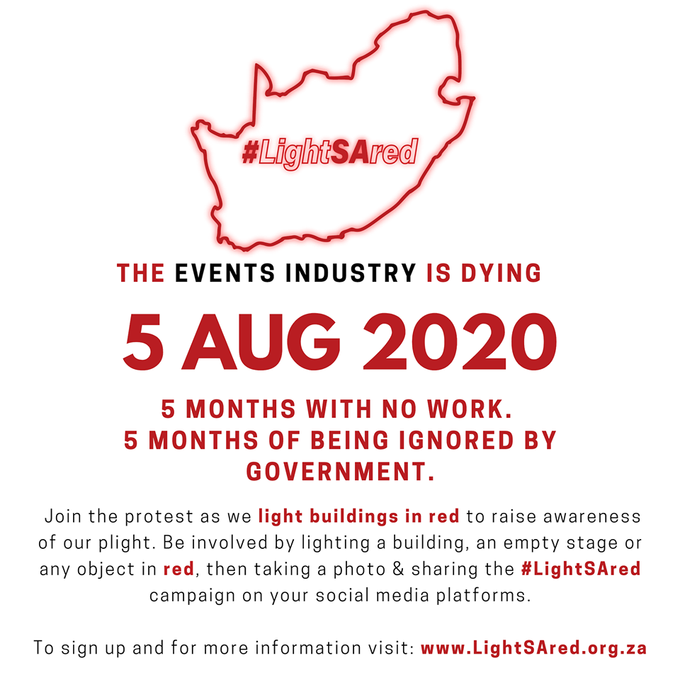 Ondersteun die beweging #lightSAred <a href="/InhoudHuisMus/">Inhoud Huis Musiek</a> @UMGMusiek <a href="/VonkMusiek/">Vonk Musiek</a> <a href="/SonyMusicAfrica/">Sony Music Africa</a>