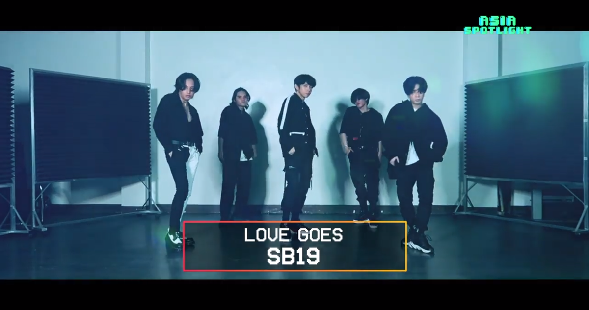 SB19 performs 'LOVE GOES' on MTV Asia Spotlight!
Watch here: facebook.com/watch/?v=31695…

#SB19 1ST ALBUM 'Get In The Zone!' is now available! 
✅PLAY THE ALBUM✅
va.lnk.to/SB19-GetInTheZ…

#SB19LoveGoesOnMTV #SB19_JUSTIN #SB19_KEN #SB19_SEJUN #SB19_STELL #SB19_JOSH