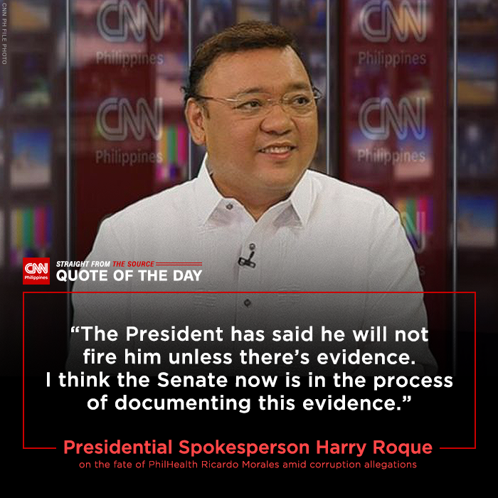 The Source: Harry Roque 