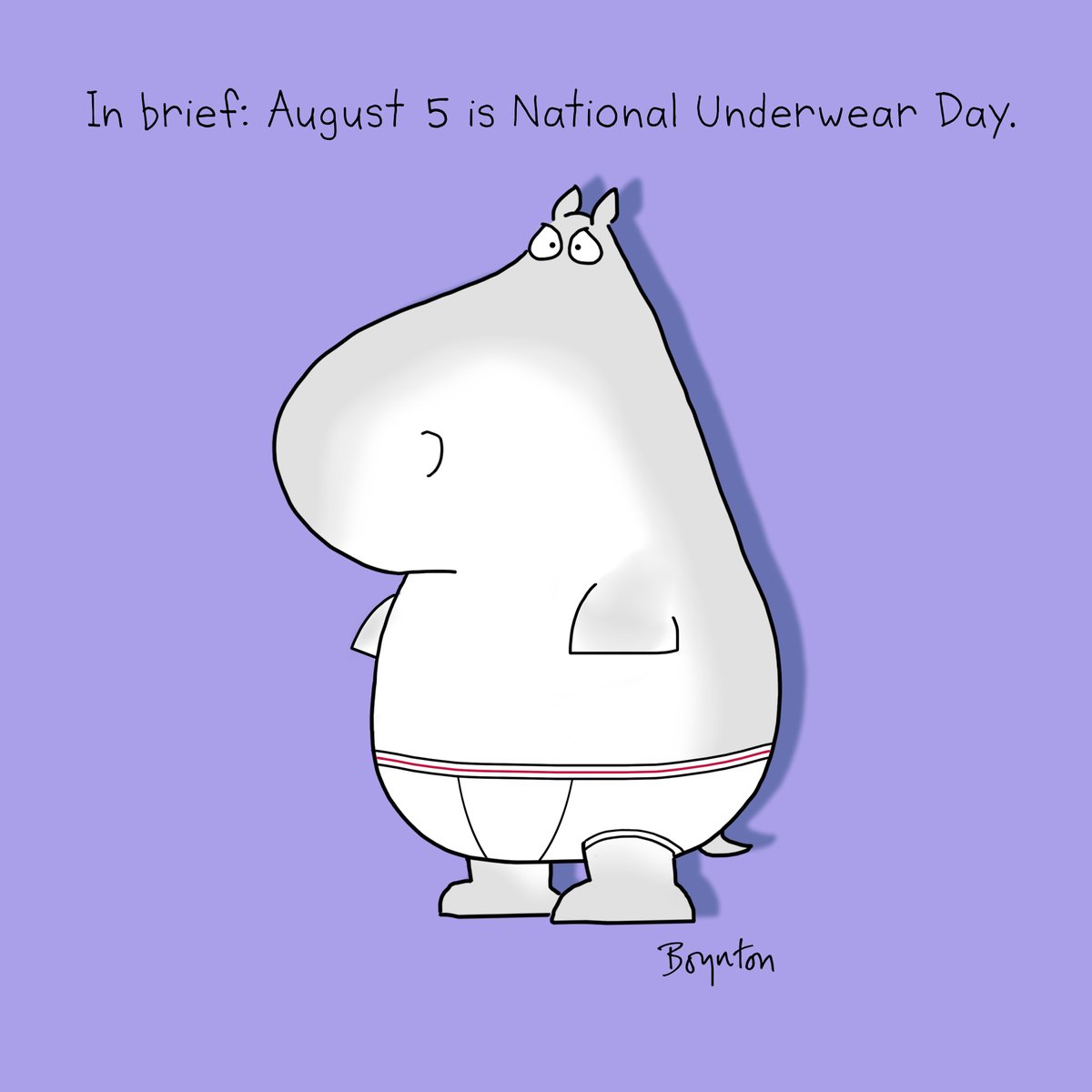 SandyBoynton's tweet photo. In brief. #NationalUnderwearDay https://t.co/Oglx4Bh4Ig