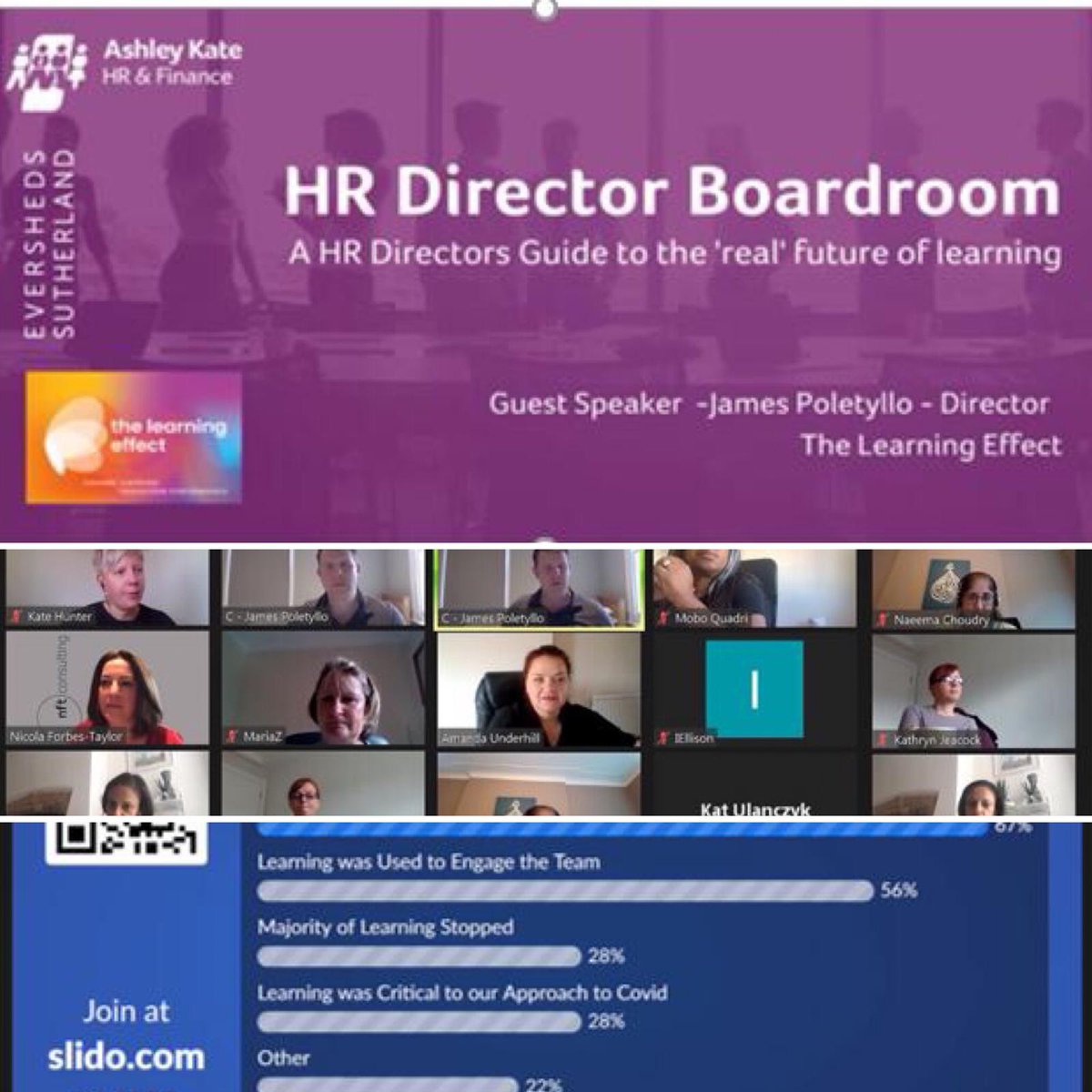 Thank you to James Poletyllo from <a href="/learningeffect1/">The Learning Effect</a> &amp; Naeema Choudry from <a href="/ESgloballaw/">Eversheds Sutherland</a> for speaking and chairing our HR Director event this morning. It was a fantastic session with lots to take away and think about.
#HRleaders #HR #Humanresource #learning