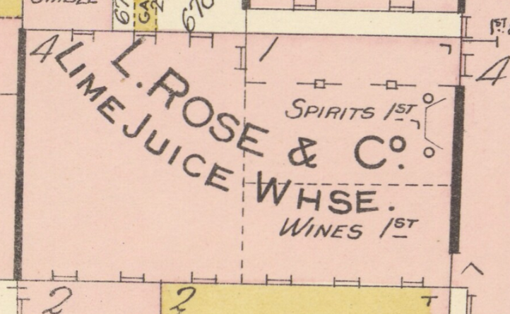 Lauchlan Rose's Lime Juice Warehouse, for instance. We all knew that concentrated juice was invented in Leith, right?