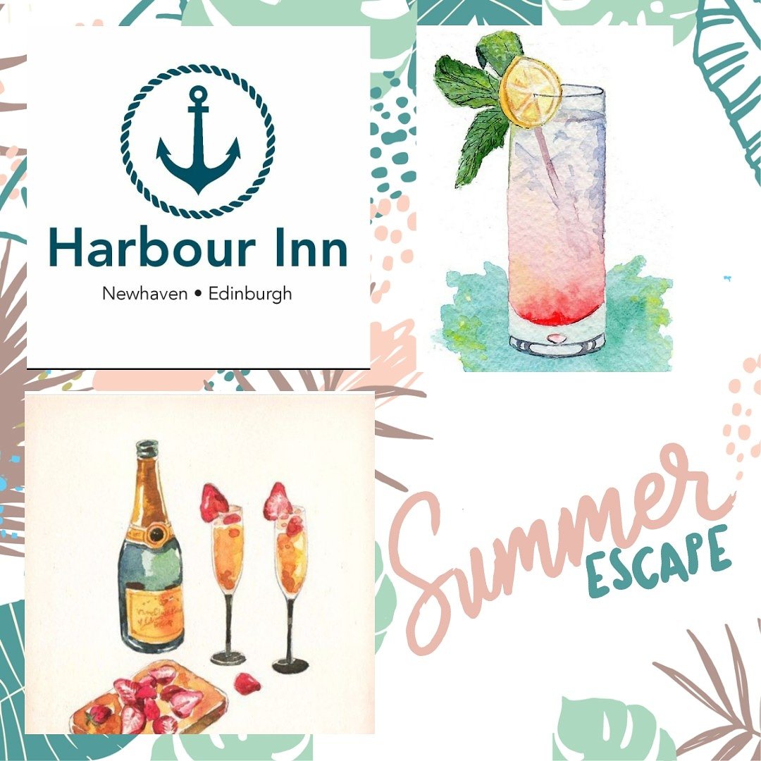Classic Summer drinks menu, which will be available at weekends during the month of August 🍹🍸🥂✨
Menu includes -Negroni, Gin Fizz, Aperol Spritz &amp; Pimms

#harbourinn #edinburgh #newhaven #staycation #summervibes #summerescape #supportlocal