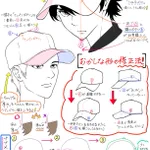 「吉村拓哉」先生によるイラスト講座、参考にしてみよう!「帽子が描けないときのコツ」