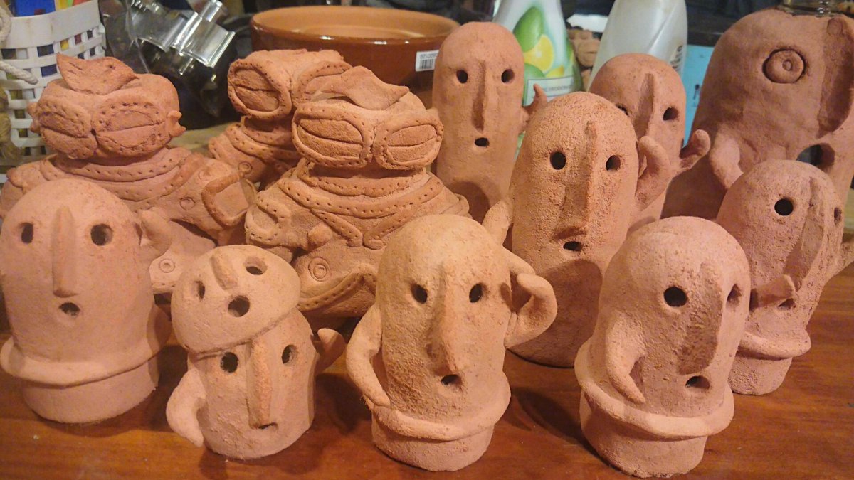 よみうりカルチャー 宇都宮 土偶を作ろう 8 9 日 13 00 ゴーグルのような目元の 遮光器土偶 しゃこうきどぐう を作ります 縄文時代に思いを馳せ 子供から大人まで楽しめます 夏休みの工作にも 土偶 縄文 土器 歴史 不思議 宇都宮