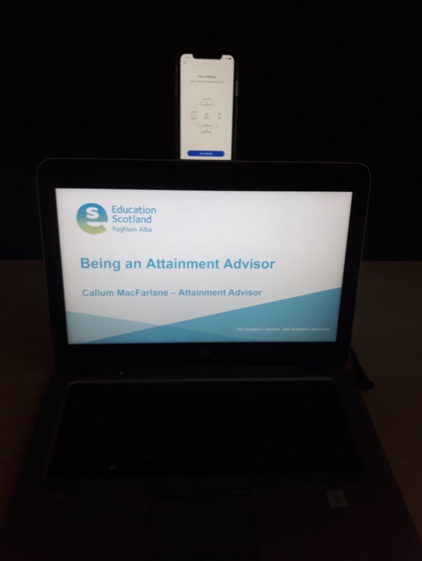Thank you to colleagues in the Scottish Government for listening to my presentation on ‘being an attainment advisor’ today.

#roleofanattainmentadvisor
#regionalworking
#nationalplan
#closingthegap