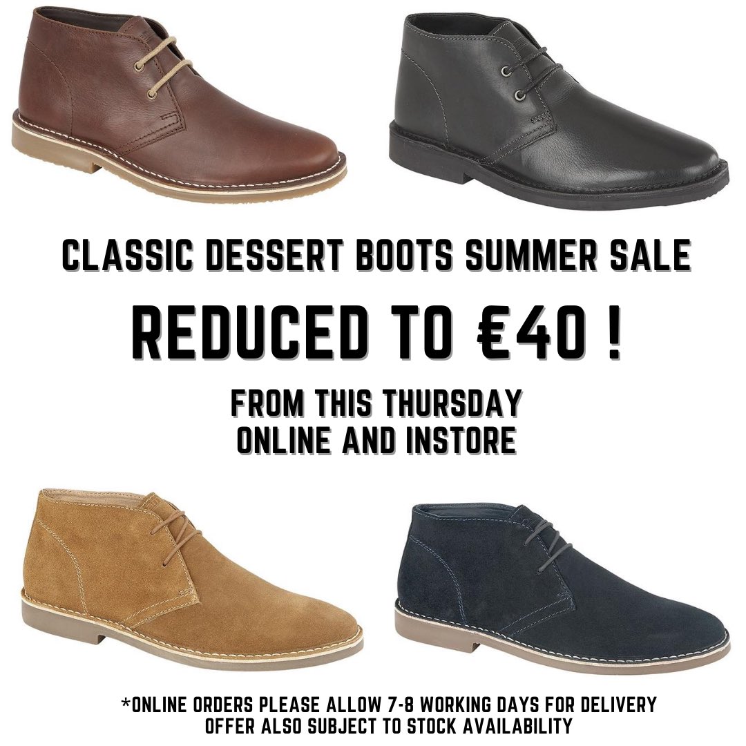 This weekend folks. Get in quick.  In store and online @ rebirthofcool.ie