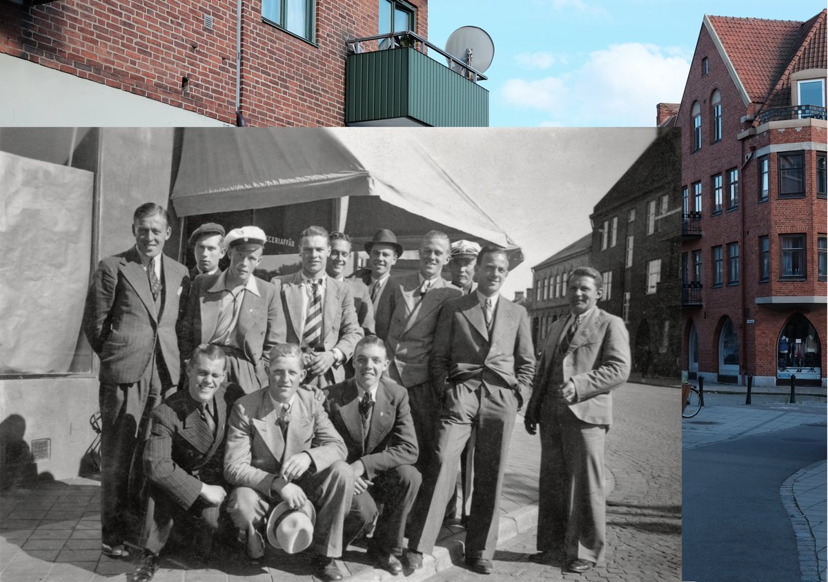 BoISHistoria's tweet photo. Reservlag 2 på Vilan, inför avresa till Helsingborg och match mot HIF i maj 1939. Lär mer här: https://t.co/L6yn9VFfw8

Heja BoIS! ◼️◻️ https://t.co/58KhRK8uxA