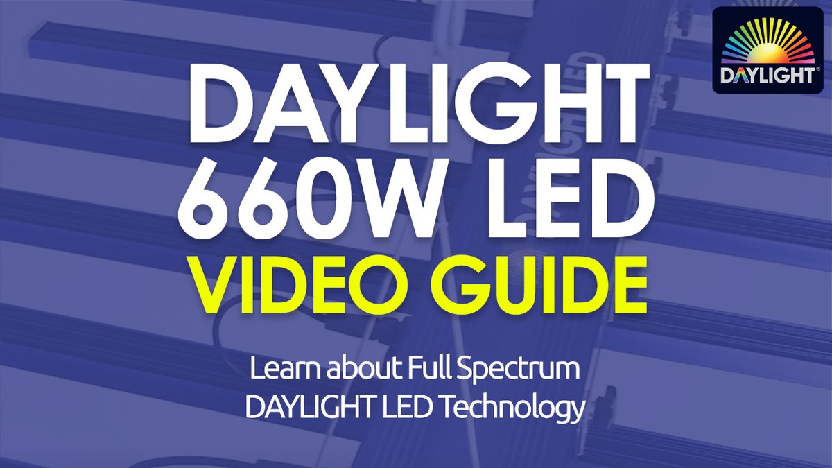 Check out our guide to the DAYLIGHT 660W LED grow light @maxigrowhorticultural instagram.com/tv/CDgVI_9KCYn…