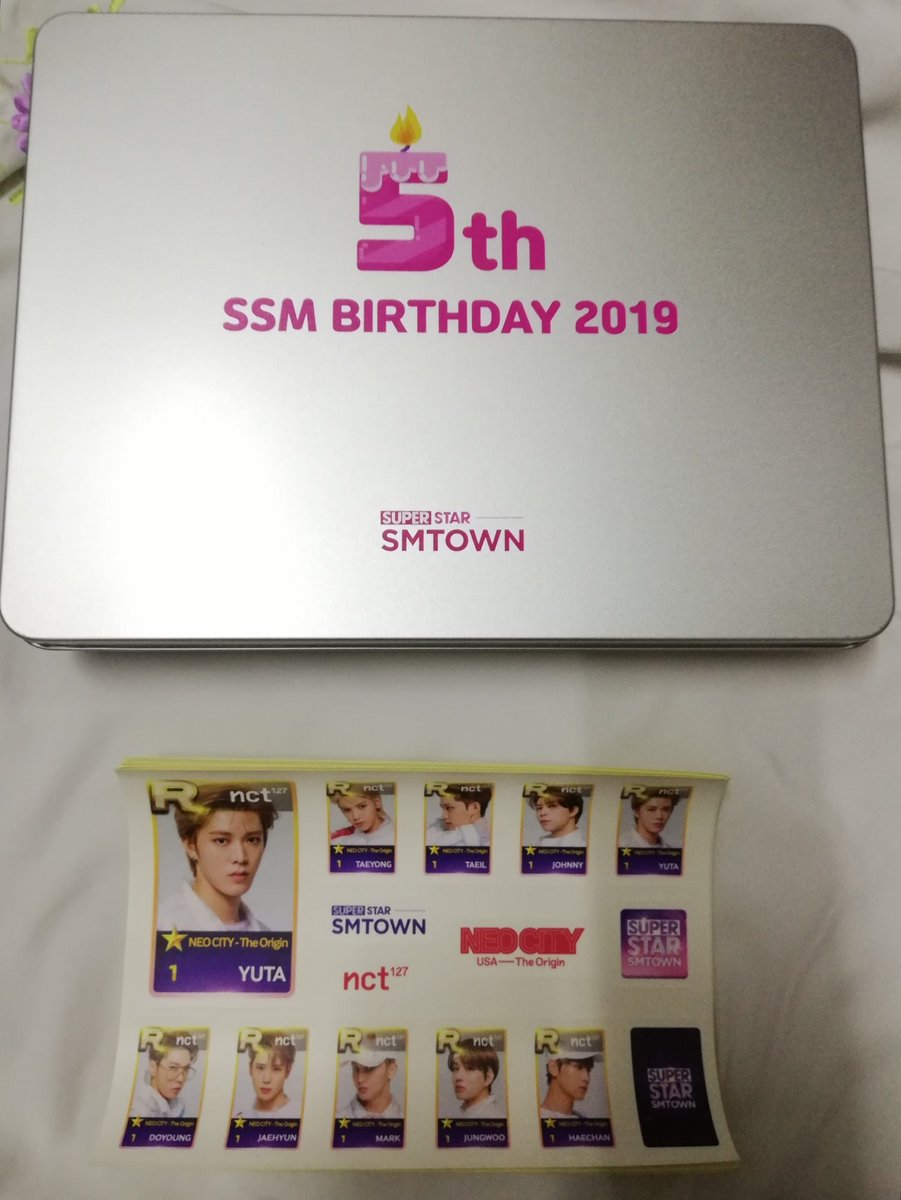 wts | help rtMalaysia msia  mynct 127 official stickers from Superstar SMTOWN.1 pc RM5, preferably meet up because don't want to ruin the stickersVery suitable for clear phone case deco(sticker only, doesn't come with the box)