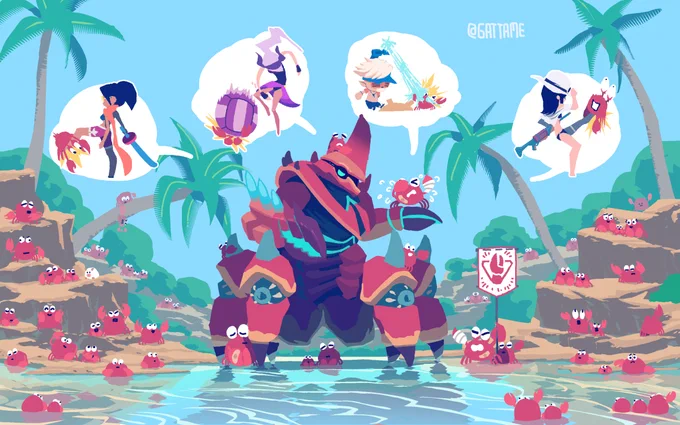 カニ #プルパ2020イラコン #ArtofLegends 