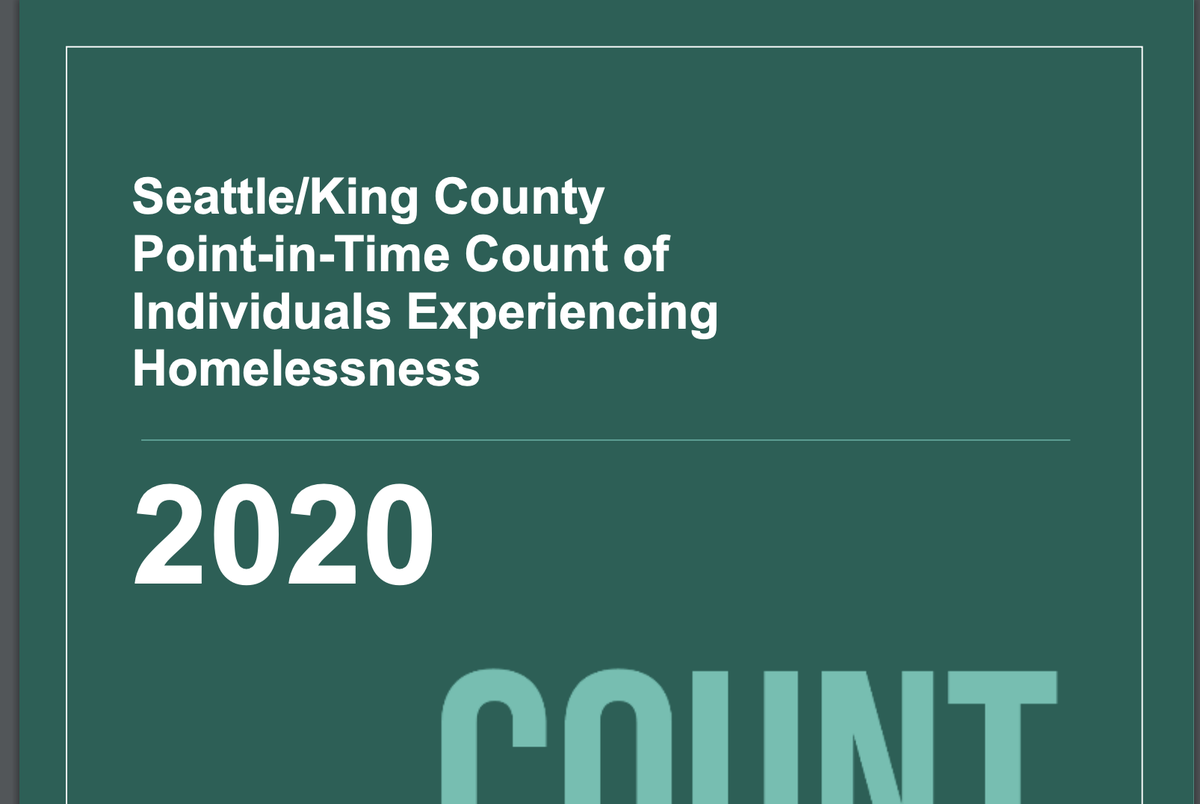 This all begins with the Seattle/King County 2020 homeless survey. I noticed deep in the survey appendix the questionnaire asks the homeless where they last had stable housing.But the report *doesn't include the results of that question.*So I filed a records request.