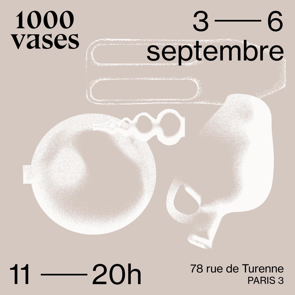 ForgetMeNotCoco's tweet image. Next exhibition of our vases 
3-6 September and 10-13 September 
78 rue de Turenne PARIS

Scenography by Hervé Sauvage
Visual Identity by Inoui Studio

#parisdesignweek #september2020event #vase #frenchdesign #cocobrun #inouistudio #forgetmenotcoco #2020event #Paris