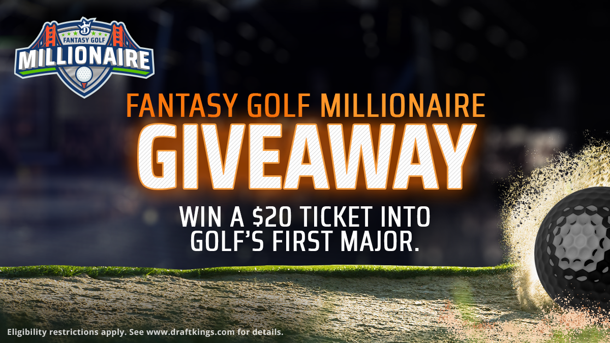 🚨 GIVEAWAY 🚨 Here's how to win a FREE ticket for this week's $3M Fantasy Golf Millionaire ⬇ 1) Retweet this post 2) Reply with your DK username 50 random winners. Ends 8/05 at 4 PM EST. T&C: bit.ly/3ibC7Ce