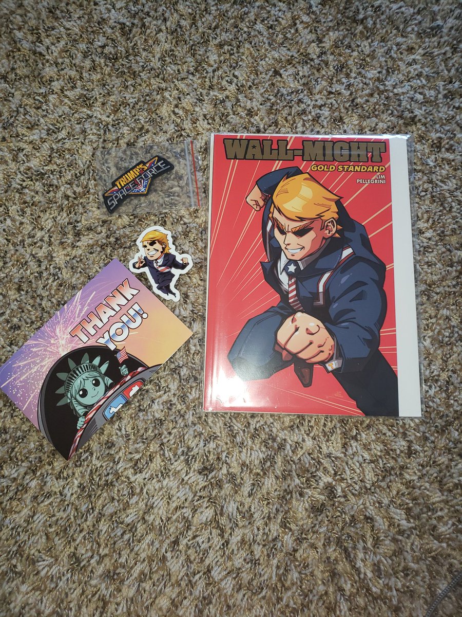 The_One_Nerd's tweet photo. Mail call. Can't wait to dig in to this
@PelleCreepy
@POTUSThump
#Wallmight https://t.co/H1IArNvdPQ