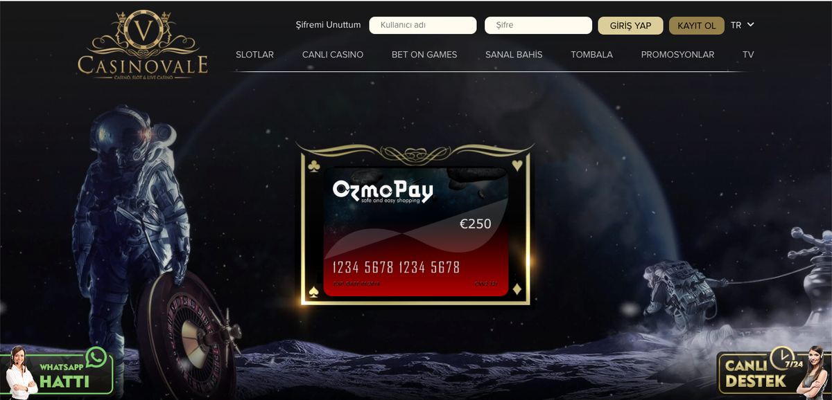 odememetodlari's tweet photo. Ozmopay ile CASİNOVALE sitesine ilk yatırımınıza %50 Bonus sonraki  her ozmopay ile yatırımınıza %10 bonus CASİNOVALE ‘ te.

#ozmopay #paykwik #astropay #casinovale  #cashixir #bahis #iddiaa #para #parayatirma #ozmopaybozdurma  #ozmopaykart #paykasa #1xbet https://t.co/uLncDaST7b