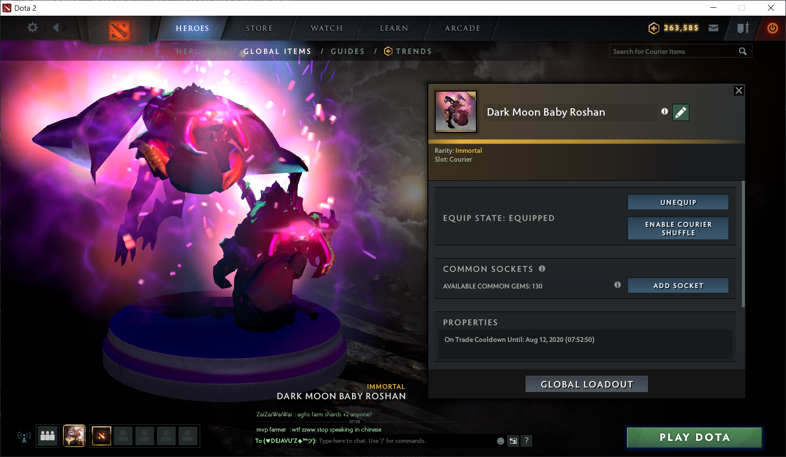 Reddit Dota 2 Finally Traded Up To My Dream Courier T Co J06fx6ma6j Dota2