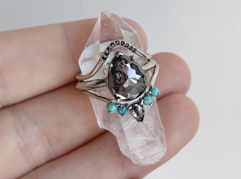 jjonessss_'s tweet photo. I don’t have a partner but I love Alexis Russell’s rings https://t.co/5YoS4990oW