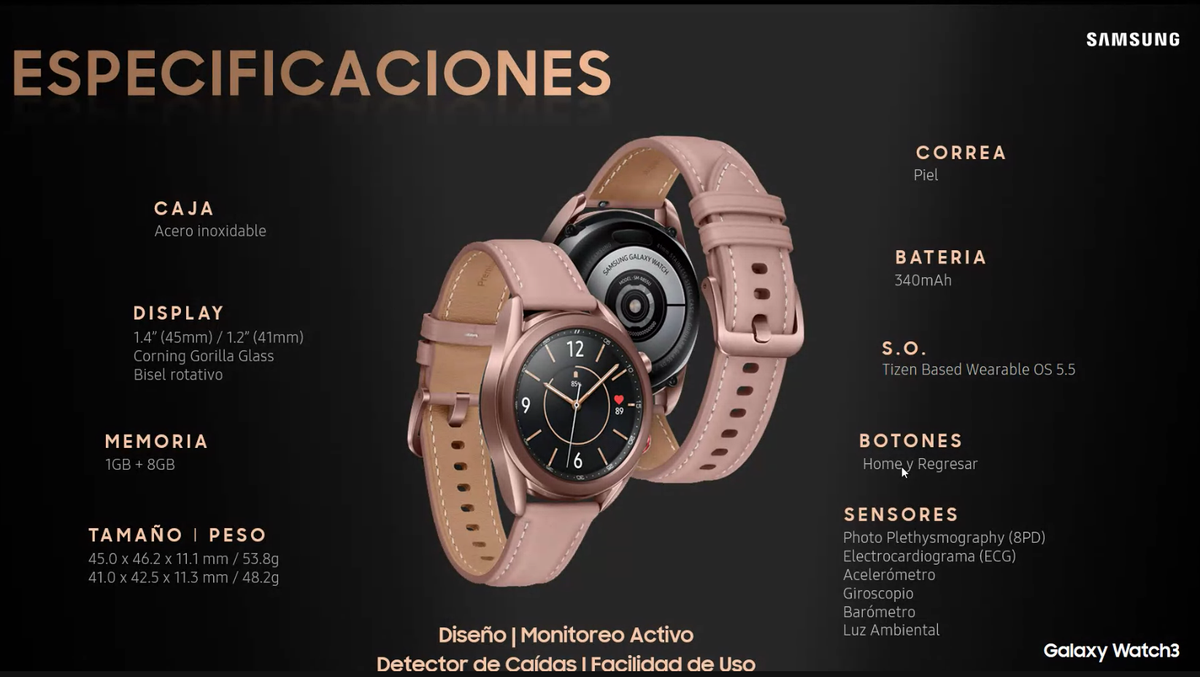 Aura_'s tweet photo. #GalaxyWatch3 a partir del 4 de septiembre
45mm - $10,499 MXN
41mm - 9,499 MXN
#SamsungEventNG #unpacked2020 #galaxyunpacked @samsungmobilemx https://t.co/C9x6xuR3NI