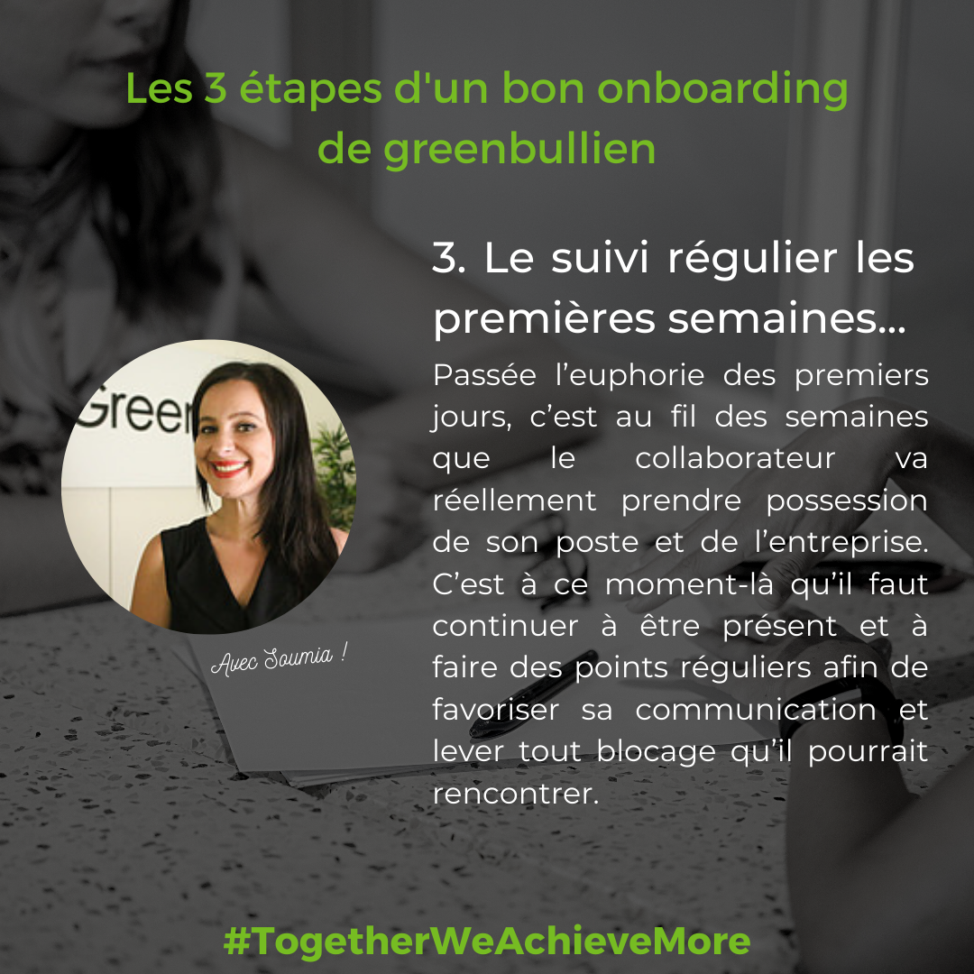Échanges avec notre Directrice Organisation et Capital Humain, Soumia BOUDEMAGH.

On lui a demandé quels sont les 3 étapes importantes d'un bon #onboarding ? Voilà sa réponse.

Et du côté de votre entreprise comment ça se passe ?
#Recrutement #MarqueEmployeur #RH