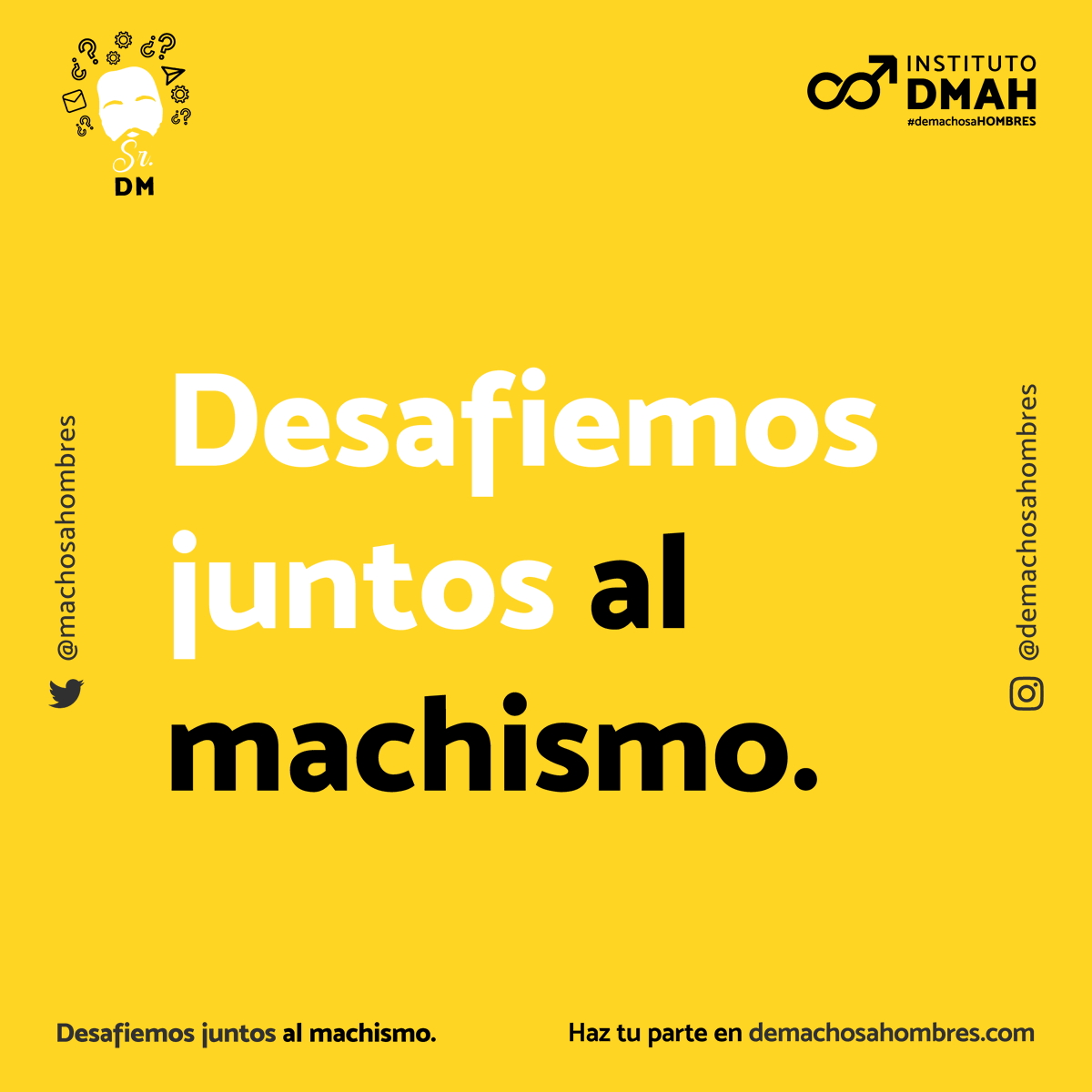 machosahombres's tweet photo. ¿Puede un hombre ser feminista?

Constantemente nos llegan preguntas como ésta, por eso creamos Sr. DM, nuestro espacio de consultas para hombres vía DM en https://t.co/Bg4wWRpFfy

Mándanos mensaje en Instagram y con gusto te responderemos.

#ForReEducation https://t.co/PQueemg0JN