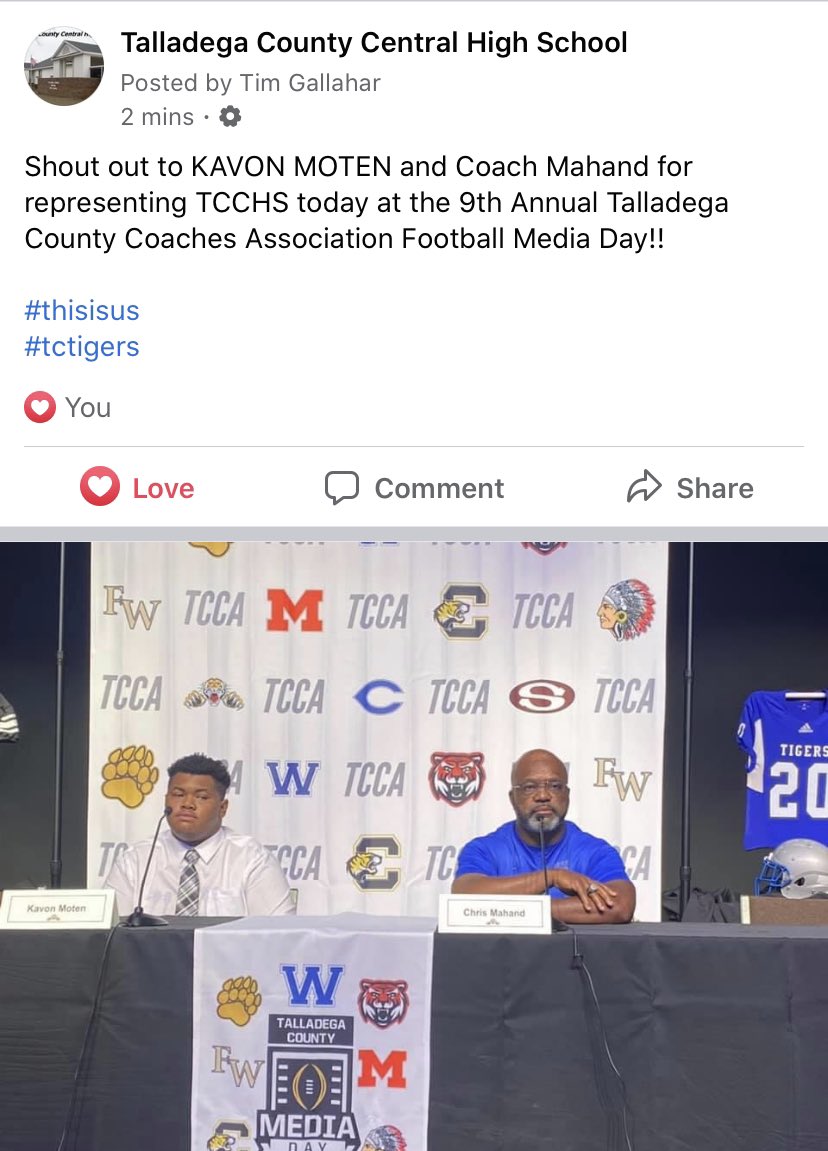 <a href="/TCBOE_SPORTS/">TCBOE SPORTS</a> <a href="/TCBOE/">Talladega Co Schools</a> <a href="/TCCHS_TIGERS/">Talladega County Cen</a> <a href="/TCCHS_tccentral/">Talladega County Central High School</a> <a href="/tim_gallahar/">Tim Gallahar</a>
