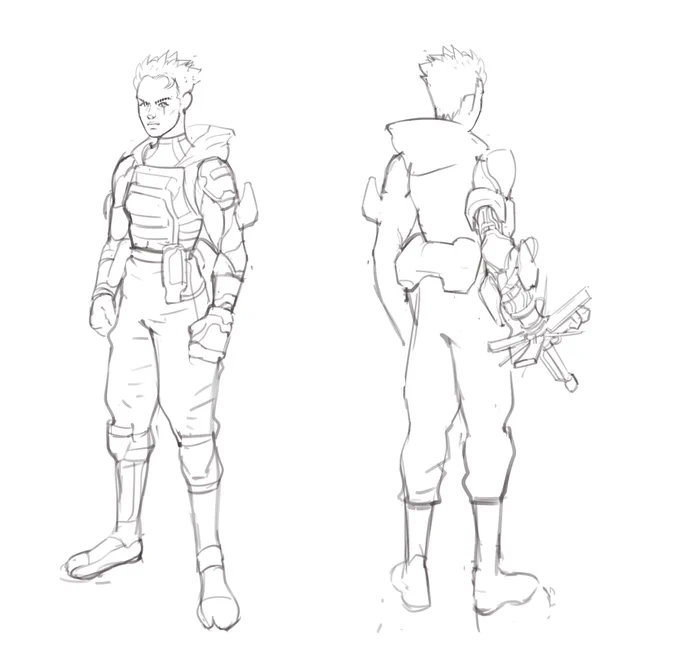 Found this on my old files. It was supposed to be an Apex OC. 