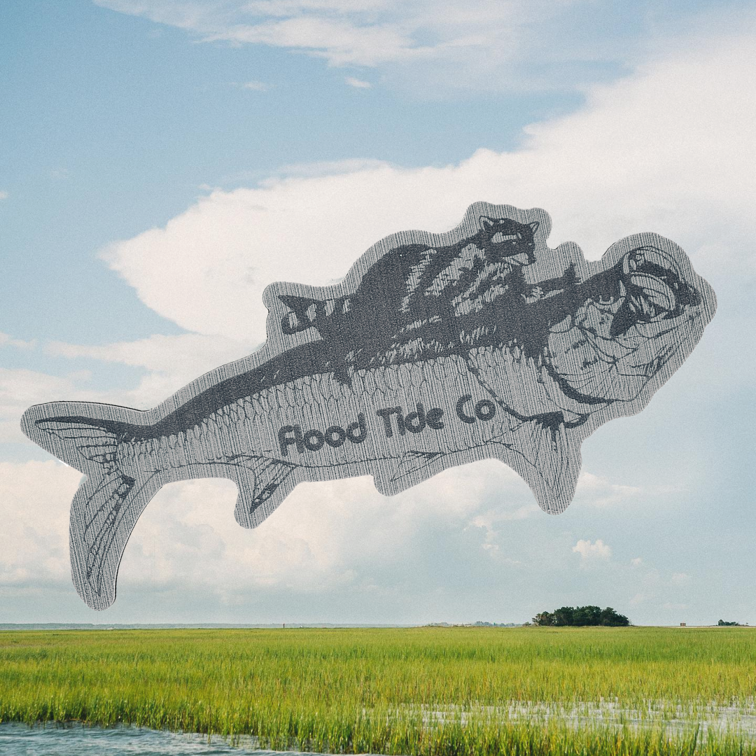 Saltwater Cowboy rides again! This time on a gray foam SeaDek patch. As of now, here's a limited stock of these so grab one while you can! #goodcleanlivin #floodtideco

soo.nr/3Ck4