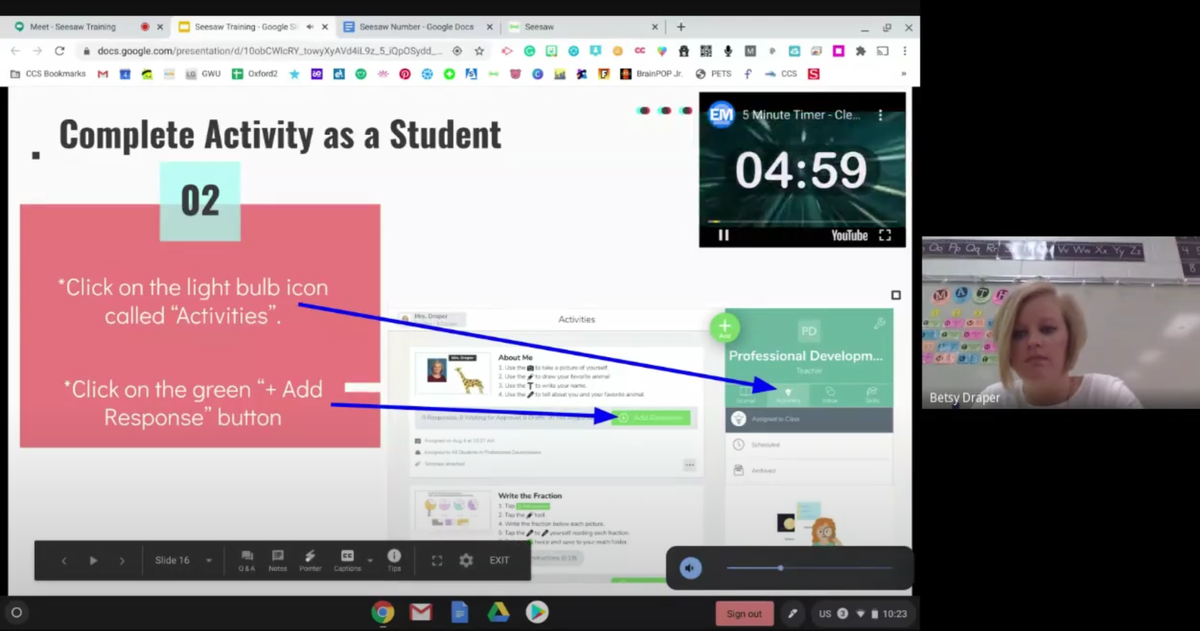 BetsyDraper4's tweet photo. It was a great morning leading @catawbaschools educators in a @Seesaw training. Happy digital teaching and learning! @OxfordCubs #OxfordLeads https://t.co/oW0uv7azrD