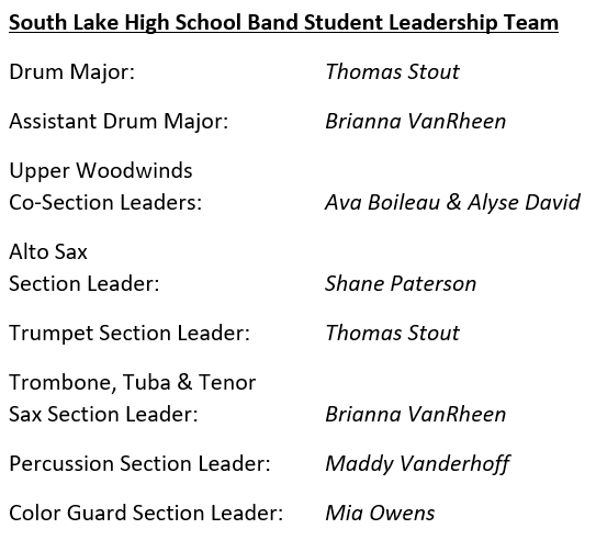 South Lake Bands tweet media