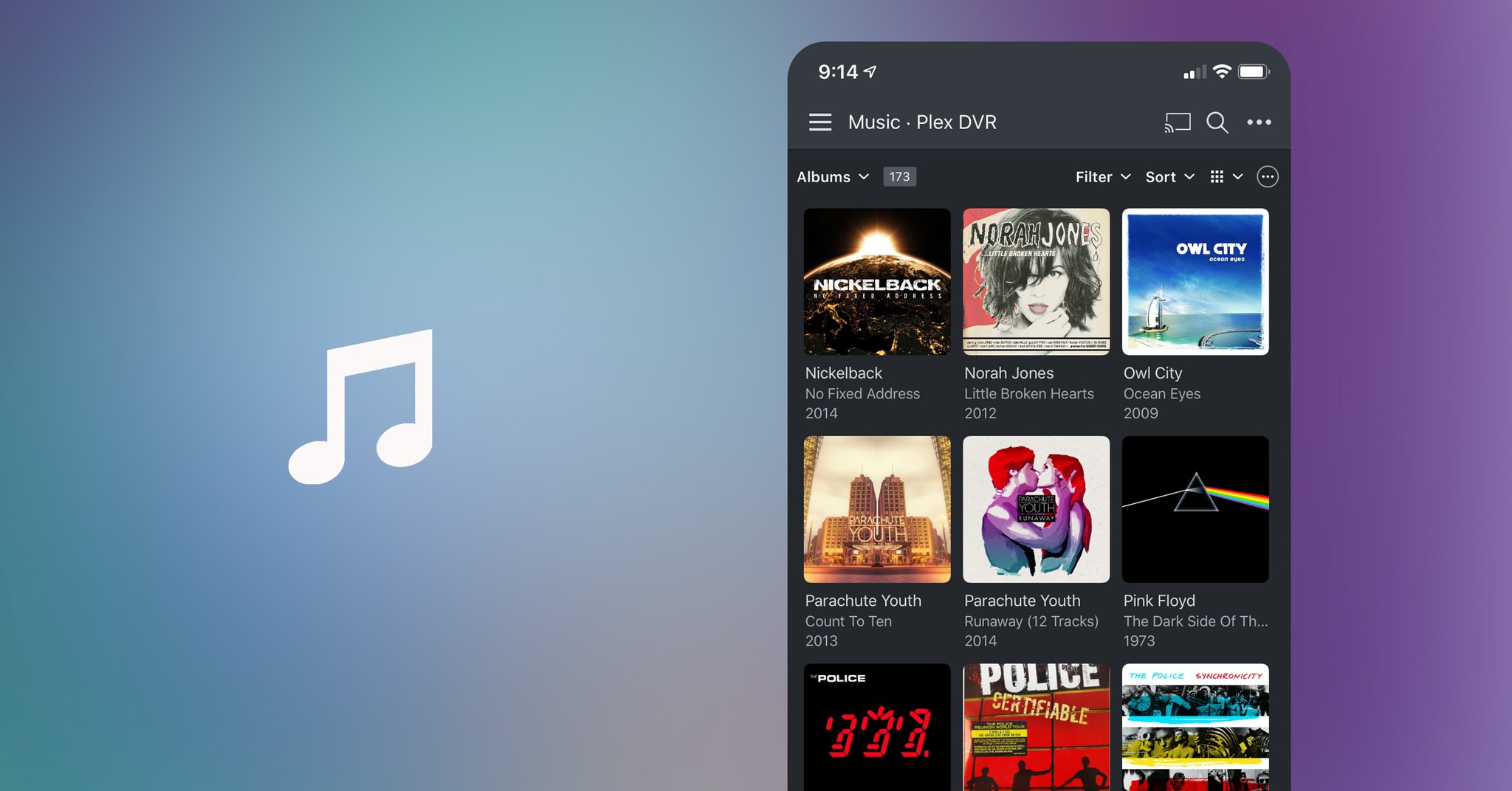 google home plex music