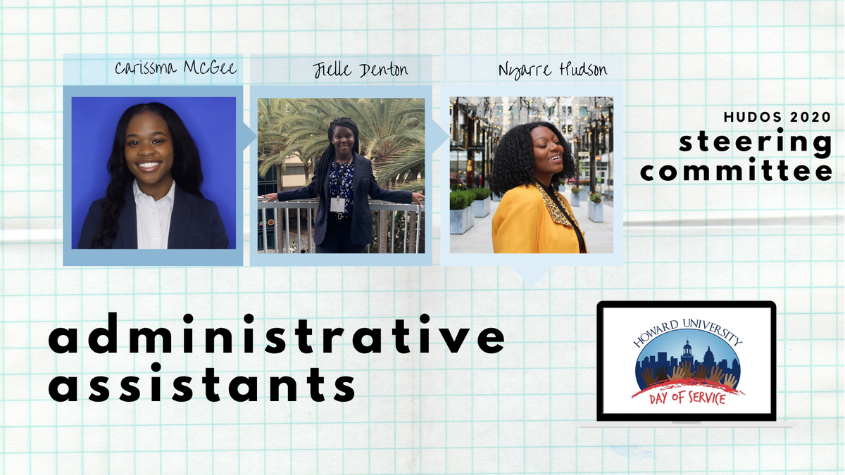 hu_dayofservice's tweet photo. Welcoming: Our Administrative Assistants! An asset to every team, thank you! Be sure to let us know if you have questions as you apply for Day of Service 2020 ❤️💙 #HUDOS2020 #hu24 #hu23 #hu22 #hu21 https://t.co/dplluBZpz0