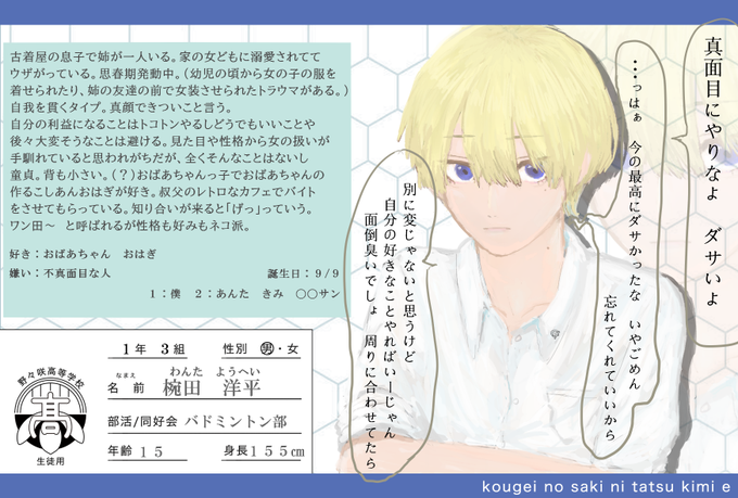 バドミントン部のtwitterイラスト検索結果 古い順